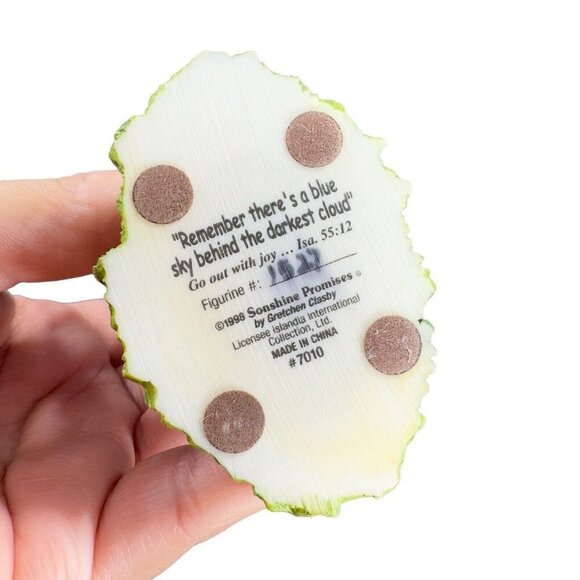 1998 Bluebird Figurine Inspirational Sonshine Promises Remember There’s A Blue S - Picture 3 of 11